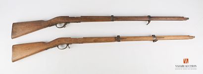 Crosse de fusil allemand M 71, avec garnitures...