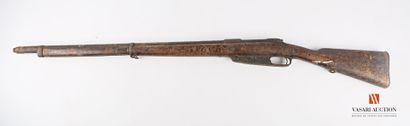 Fusil MAUSER modèle 1888, culasse et baguette...