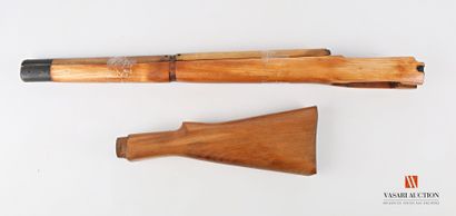 Crosse nue de fusil anglais Short magazine...