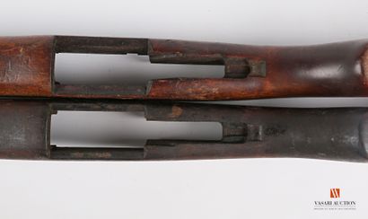 Crosse nue de fusil US GARAND M1, usures,...