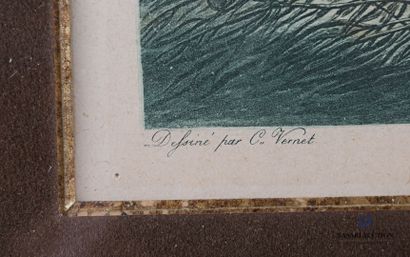 VERNET Carle (1758-1836) d'après 

L'Halalli

Gravure...