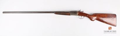 Fusil de chasse mono canon, percussion centrale...
