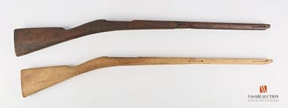 Crosse de fusil gras, état d'usage, usures,...