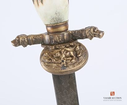 Couteau de chasse d'inspiration germanique,...