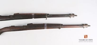 Crosse de fusil MAUSER, complète avec garde...