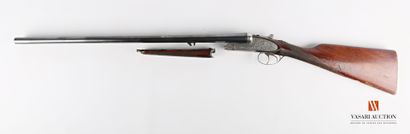 Fusil de chasse à contre platines, fabrication...
