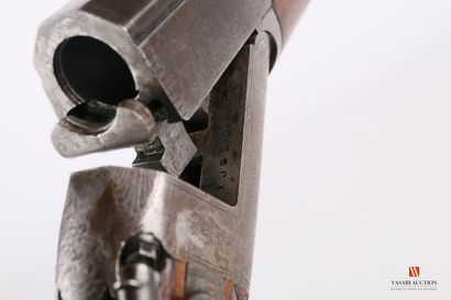 Fusil de chasse mono canon, percussion centrale...