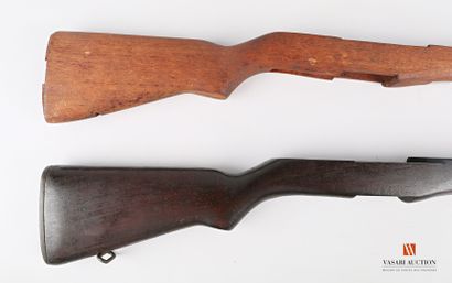 Crosse nue de fusil US GARAND M1, usures,...