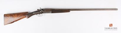 Fusil de chasse mono canon, percussion centrale...