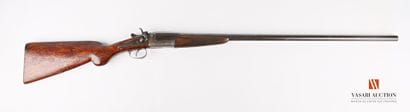 Fusil de chasse mono canon, percussion centrale...