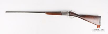 Fusil de chasse mono canon, percussion centrale...