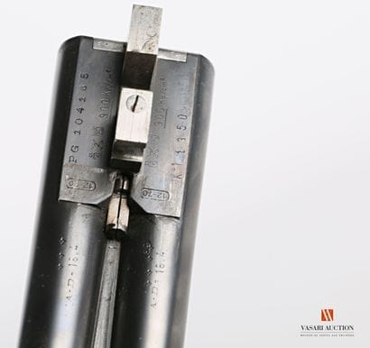 Fusil de chasse à contre platines, fabrication...