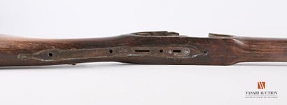Crosse nue de fusil réglementaire à silex,...
