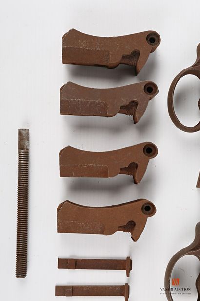 Éléments de fusil système MARTINI-HENRY,...