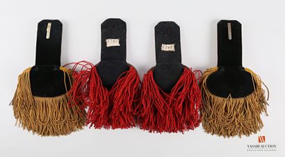 Paire d'épaulettes d'officier du génie, on...