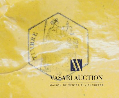 Lot including two posters :

- Grand Bazar...