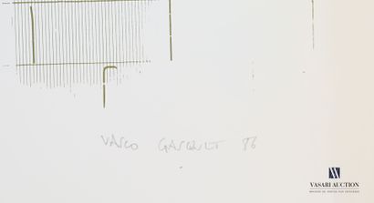 GASQUET Vasco (XXth century), after

The...