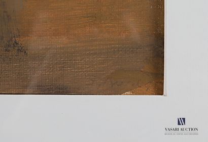 BUREL Jacques (1922-2000)

Ochre and beige...