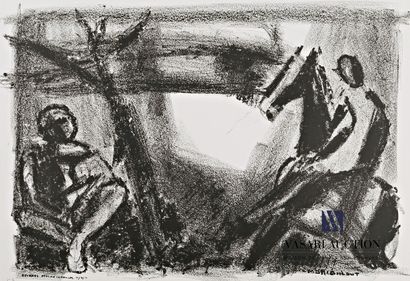 DULOUT R. (20th century)

Rider and spectator

Lithograph...
