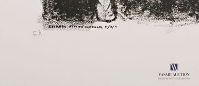DULOUT R. (20th century)

Rider and spectator

Lithograph...