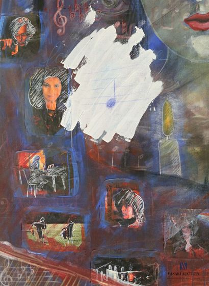 Lot of five paintings

PASSANITI Francesco...