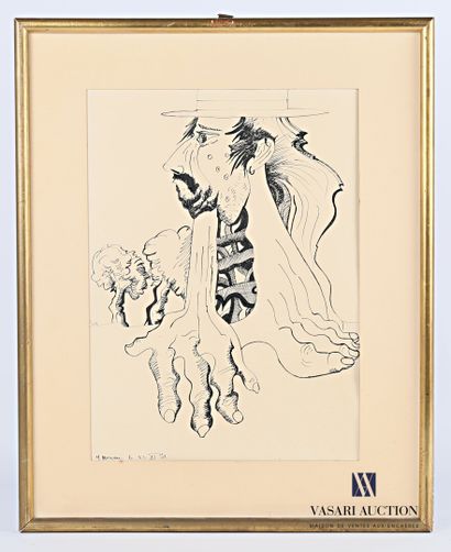 MOREAU Jacques (20th century)

Caricature...