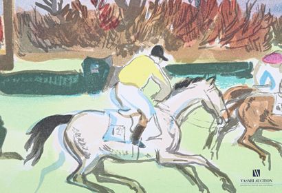 BRAYER Yves (1907-1990), after

Hippic race...