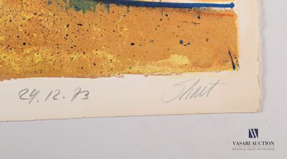 SHART Serge (1927-2011), after

Golden landscape

Lithograph...