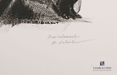 DULOUT R. (20th century)

Rider and spectator

Lithograph...