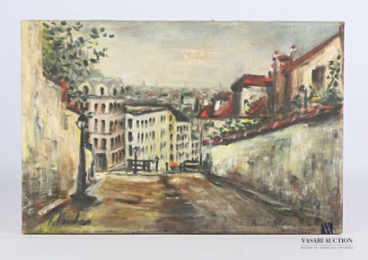 BUCHER I. (XXth century)

View of Paris

Oil...