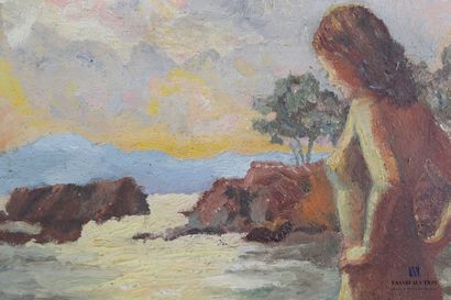 CORAND (20th century)

The evening bath

Oil...