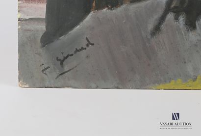 GIRAUD J.

The pianist 

Oil on cardboard

Signed...