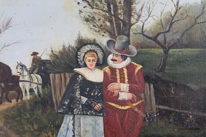 DUPOUY-LAUGA Maria (19th-20th century)

Galant...