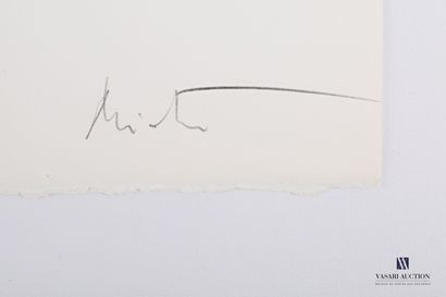 MIOTTE Jean (1926-2016), after

Untitled

Lithograph...