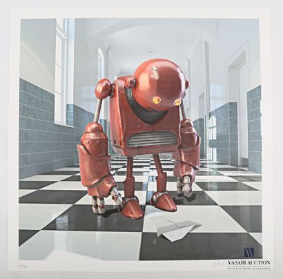 MR. STRANGE (20th century)

The paper plane

Lithograph...