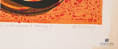 MENGUY Frédéric (1927-2007), after

Sailboats

Lithograph...