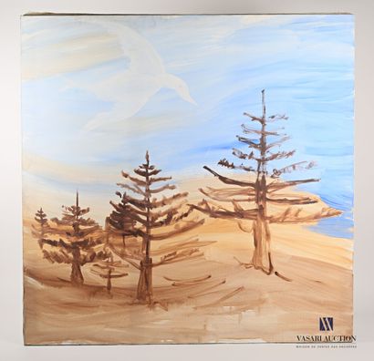 Lot of five paintings

PASSANITI Francesco...