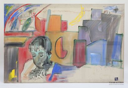 Lot of five paintings

PASSANITI Francesco...