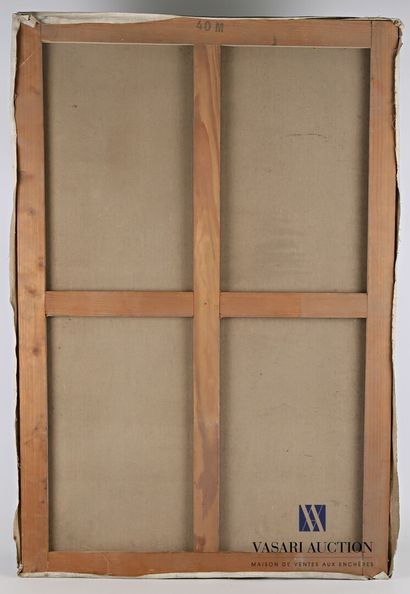 ANONYMOUS

White composition

Oil on canvas...