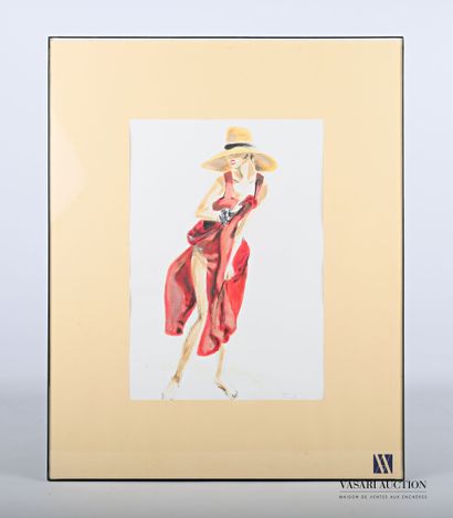 PENOT (20th century)

Embarrassing Gale

Gouache

Signed...