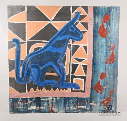 Lot of five paintings

PASSANITI Francesco...
