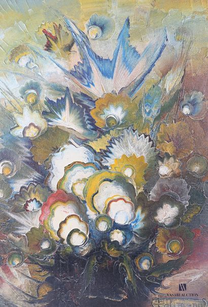POLIMENO Paolo (1919-2007)

Flowery bouquet

Oil...