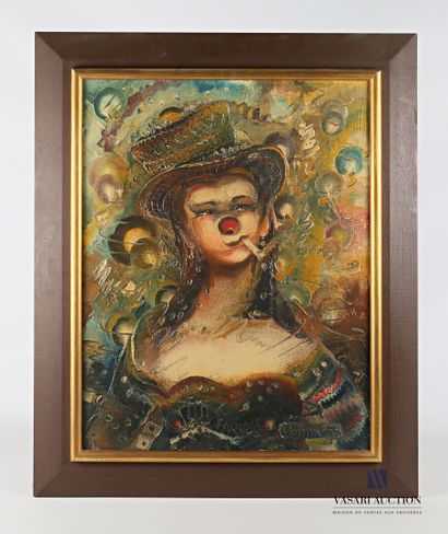 POLIMENO Paolo (1919-2007)

Female clown...