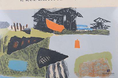 Poster of the Célice exhibition at the Simone...