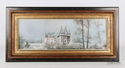 LOUEDIN Bernard (1938)

Castle of Azay-le-Rideau

Oil...