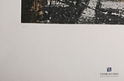 French school (20th century)

The Night

Etching...