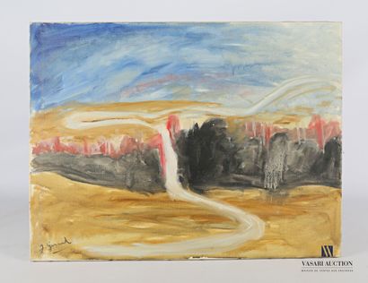 J. GERAUD (XXth century)

Abstract landscape

Oil...