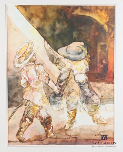 TAILHARDAT Vincent (born in 1970)

Musketeers

Watercolor...