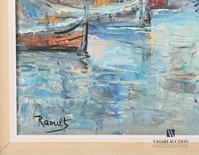 RAOULT (20th century)

View of Martigues

Oil...