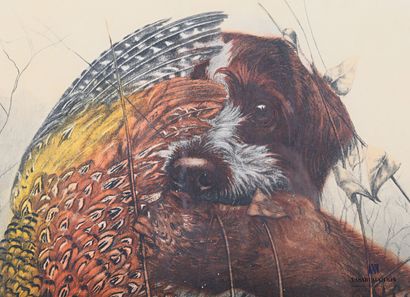 DANCHIN Léon (1887-1938), after

Spaniel...